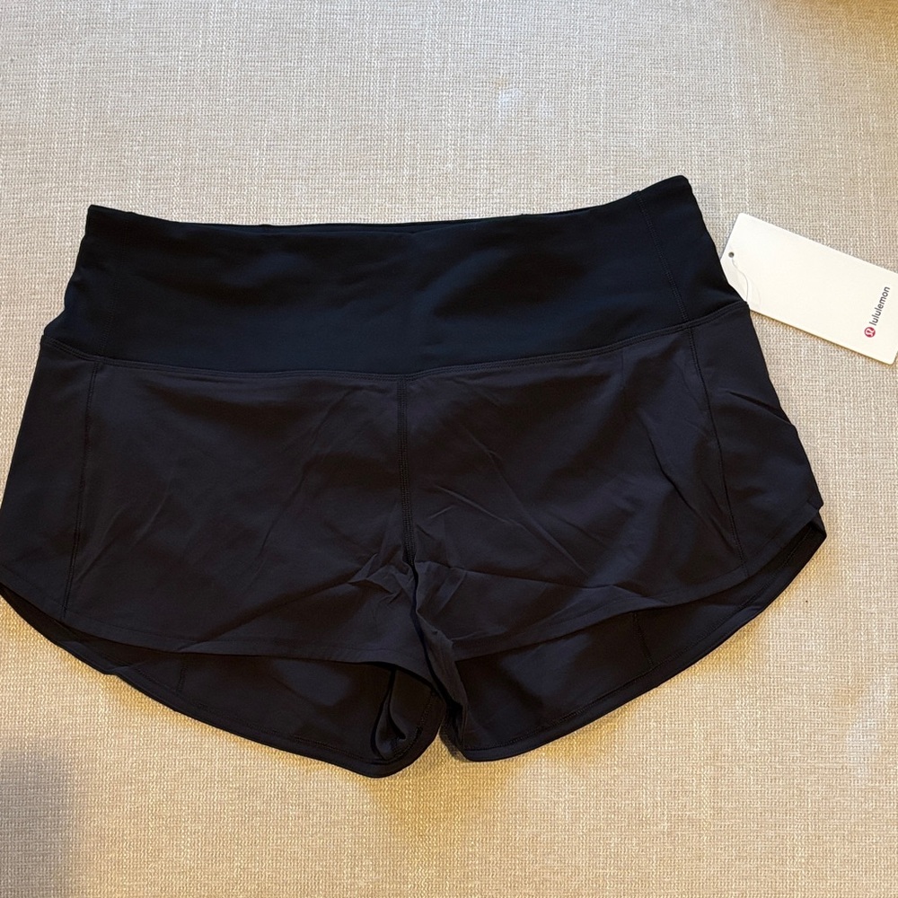 Lululemon Speed Up HR Short 2.5” Lined Black ✨